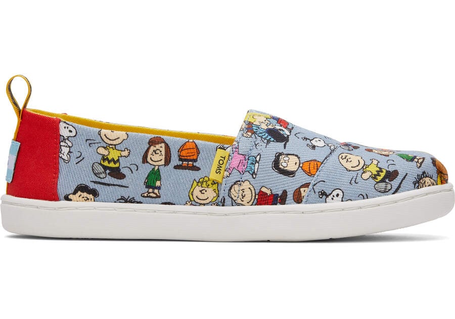 TOMS x PEANUTS Alpargata Youth Denim & TOMS México