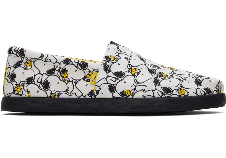 TOMS x PEANUTS Alpargata FWD White & TOMS México