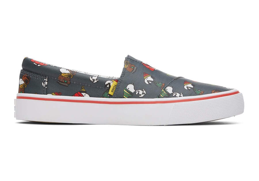 TOMS x PEANUTS® Fenix Slip On Black Mate & TOMS México