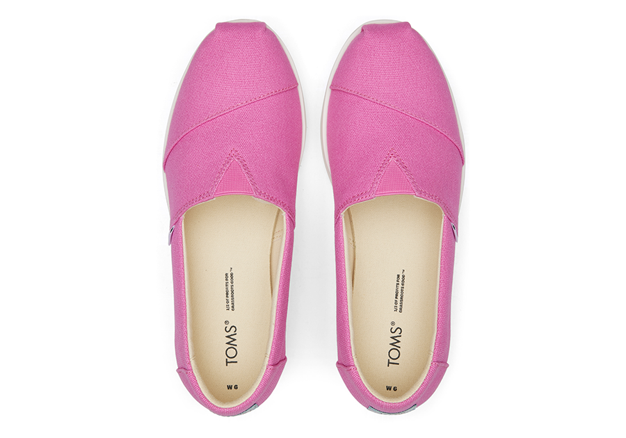 Alpargata Midform Pink Canvas Pink 25.5