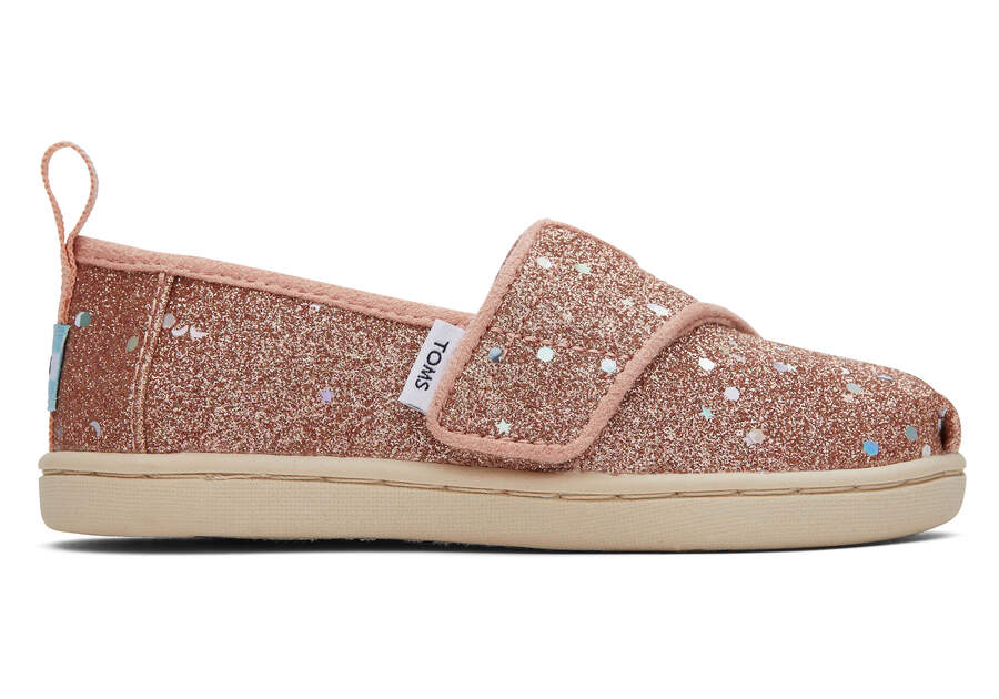 Glitter Tom Zapatos Zapatos Sin Cordones Con Purpurina Para Mujer